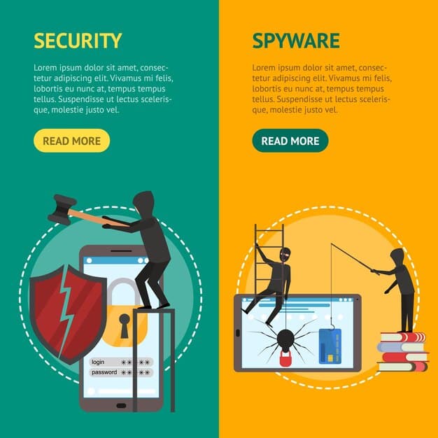 An infographic comparing two scenarios: one with strong cybersecurity measures where data is encrypted and protected, and another with weak cybersecurity measures where data is exposed and vulnerable to cyberattacks. Visual elements include locks, shields, and data streams