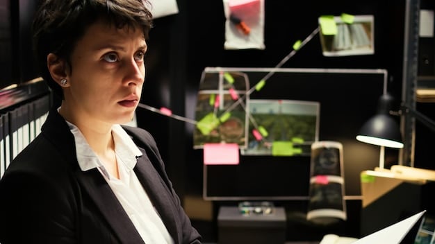 A photograph of a small business owner looking concerned while reviewing invoices, highlighting the pressure of rising costs on small businesses due to inflation.