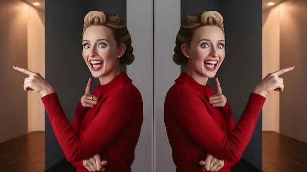 A split-screen image showing a celebrity smiling on a red carpet on one side, and the same celebrity looking distressed on the other side, surrounded by flashing cameras. The image visually represents the duality of fame and the potential for a rapid fall from grace.