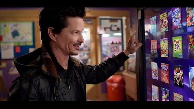 A screenshot from a popular video game showcasing a character modeled after a famous actor, highlighting the increasing trend of celebrity involvement in gaming.