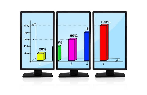 A split-screen image showing two halves. On one side, a bar graph displays a low reach on Instagram posts. On the other side, the graph shows a high reach of posts following specific optimization techniques. The image is intended to illustrate the importance of optimizing content, with the question 