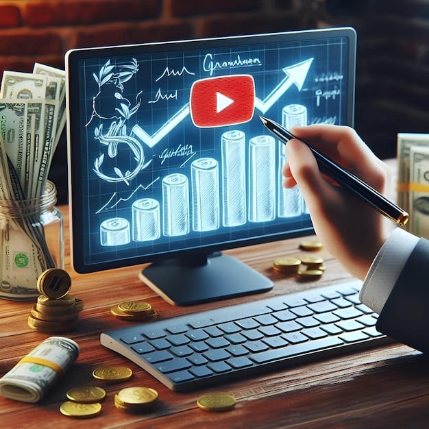 A graph showing the potential earnings from YouTube Shorts views, illustrating that with monetization, creators in the US can earn up to $0.03 per view.