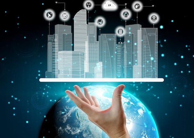 A graphical representation of various revenue streams within the metaverse, including virtual real estate sales, NFT marketplaces, advertising billboards within virtual worlds, and transaction fees from in-world commerce.