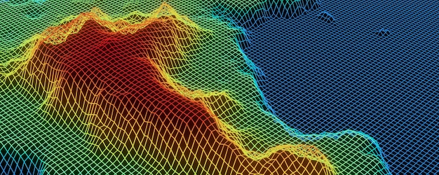 A heatmap showing shipping container traffic across major global ports. The heatmap highlights areas of congestion and high activity, visually representing the logistical challenges contributing to increased shipping costs and providing context for 'Supply Chain Disruptions: Expect a 15% Increase in Shipping Costs by Q1 2025?'.