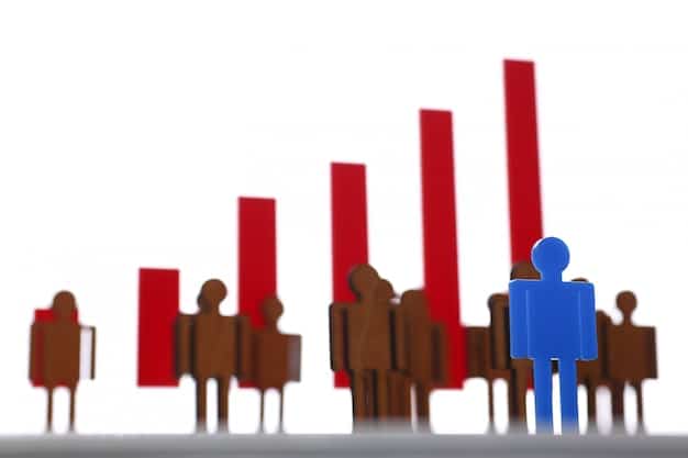 A graph or chart illustrating the decline in the labor force participation rate in the US over the past decade. The graph highlights the impact of demographic shifts and an aging workforce on the labor market, visually supporting the topic of Breaking News: Labor Shortage Continues - What Strategies Can Businesses Use to Attract Talent?.
