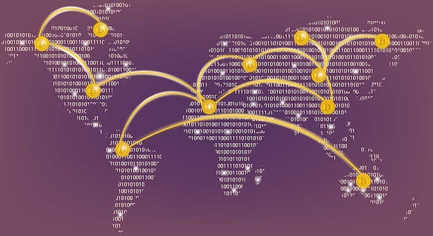 A world map with lines connecting different countries, visualizing the flow of data across borders. Each country has a symbol indicating its data privacy regulations level, with some highlighted as having stricter laws. The map is clean and minimalistic for easy understanding. Relates to the challenges of 'Recent Updates: New Regulations on Data Privacy - Is Your Business Compliant with the Latest Laws?'.