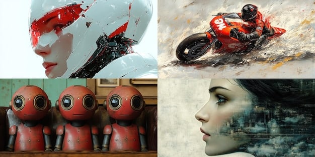 A side-by-side comparison of early visual effects techniques (like matte paintings) next to modern CGI renderings, visually illustrating the drastic evolution of VFX in The Future of Film: Exploring the Latest Innovations in Visual Effects Technology. The CGI rendering shows a detailed, photorealistic creature/environment.