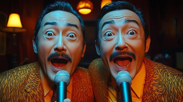 A split-screen showing a popular TikTok comedy skit on one side and a scene from a modern sitcom on the other. The TikTok skit features a creator using quick cuts and exaggerated expressions to deliver a punchy joke. The sitcom scene mirrors a similar style of humor, with fast-paced dialogue and physical comedy. This juxtaposition illustrates how social media and short-form content are influencing The Evolution of Sitcoms: How Comedy is Changing on TV in 2025.
