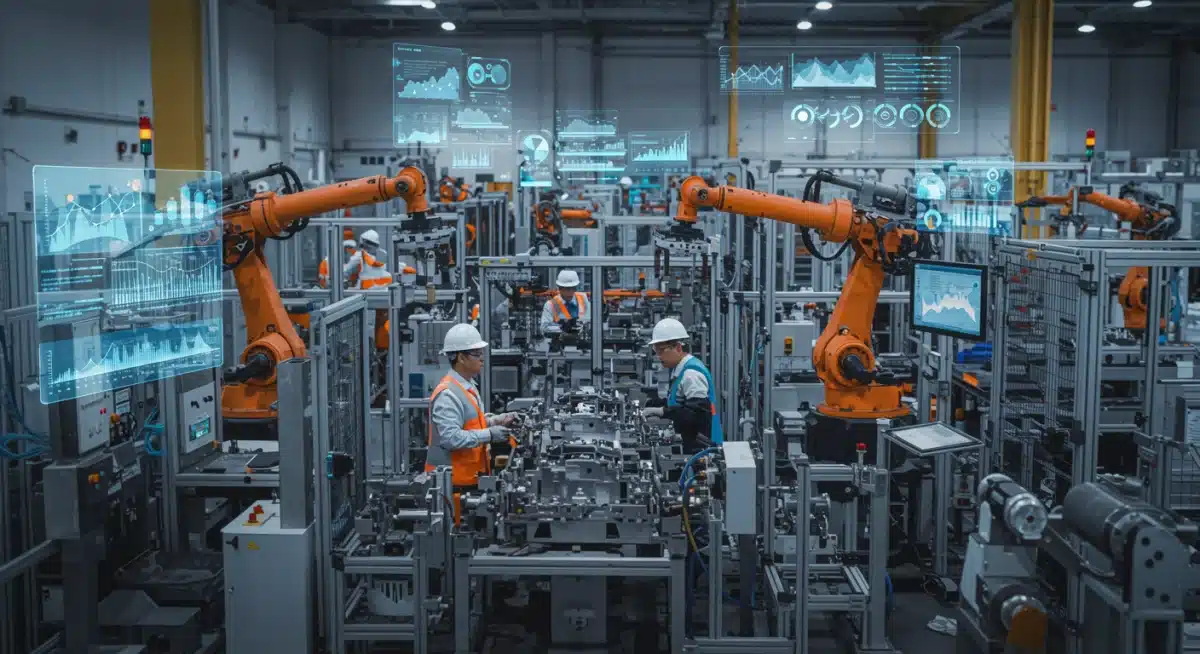 Automated factory floor showcasing diversified manufacturing and localized production strategies.