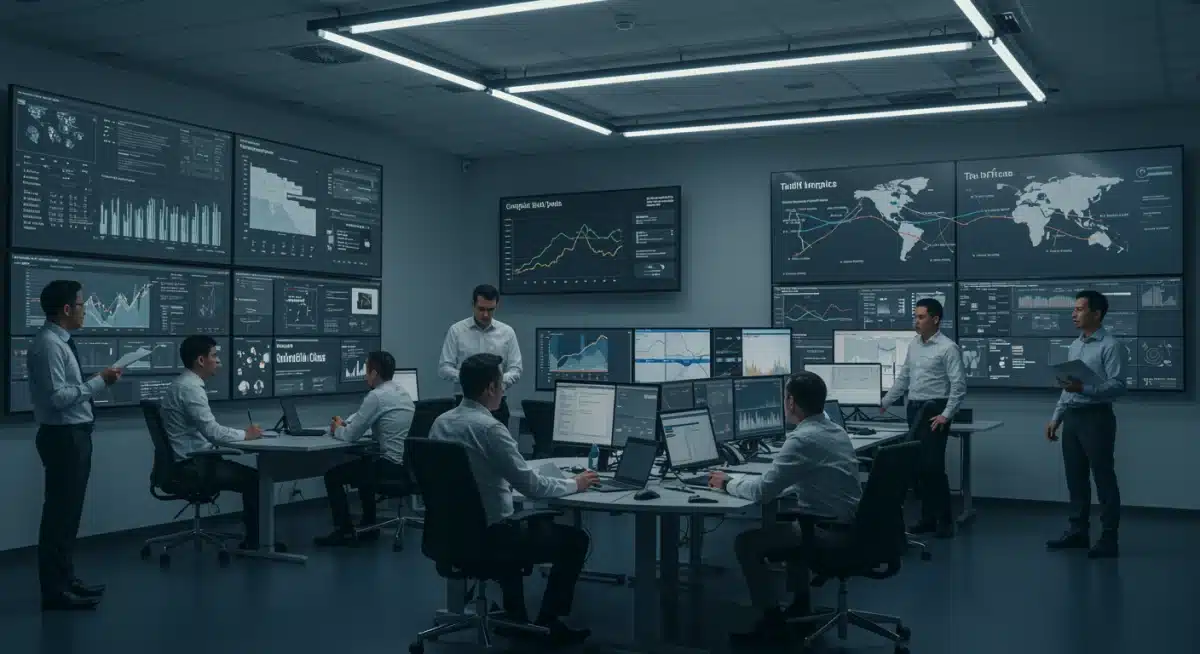 Real-time data analytics for supply chain optimization and tariff impact assessment.