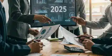 Small business owners strategizing for 2025 economic policies