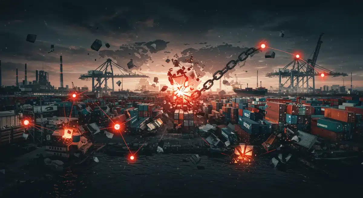 Disrupted supply chain due to extended U.S. tariff rates.