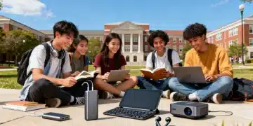 College students using budget-friendly tech gadgets under $100 in 2026