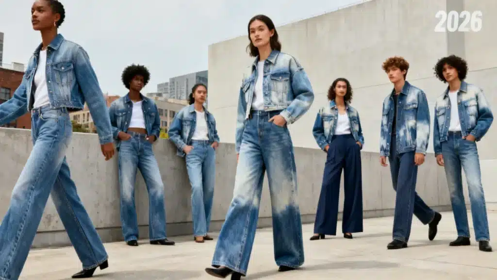 Denim Trends 2026: Classic Cuts, New Washes & Future Styles