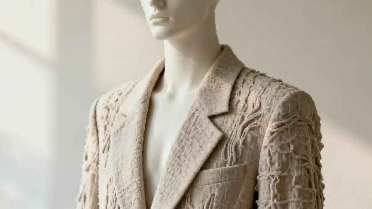 Innovative silhouette from a leading Gender-Neutral Fashion 2026 collection.