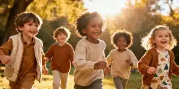 Kids wearing practical and stylish fashion in 2026 trends