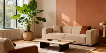 Modern living room showcasing global home decor trends mid-2026