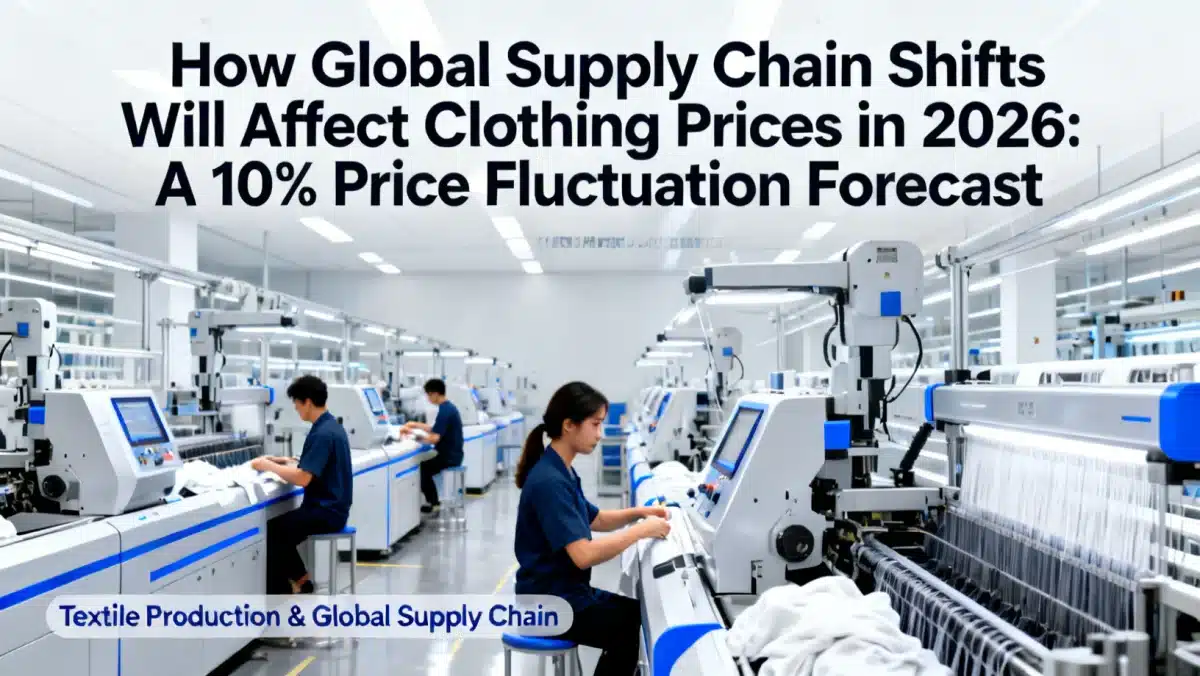 Textile manufacturing and production influence on clothing prices
