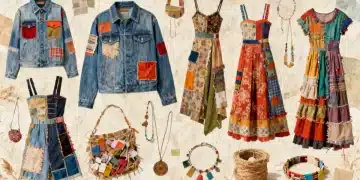 Upcycling in Fashion: 3 Innovative Approaches to Sustainable Style for 2026 - creative collage