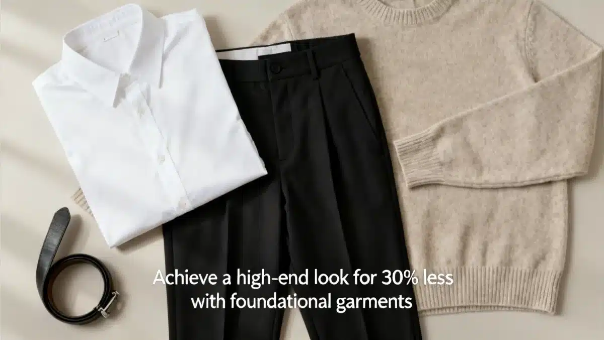 Versatile wardrobe essentials for achieving a high-end look